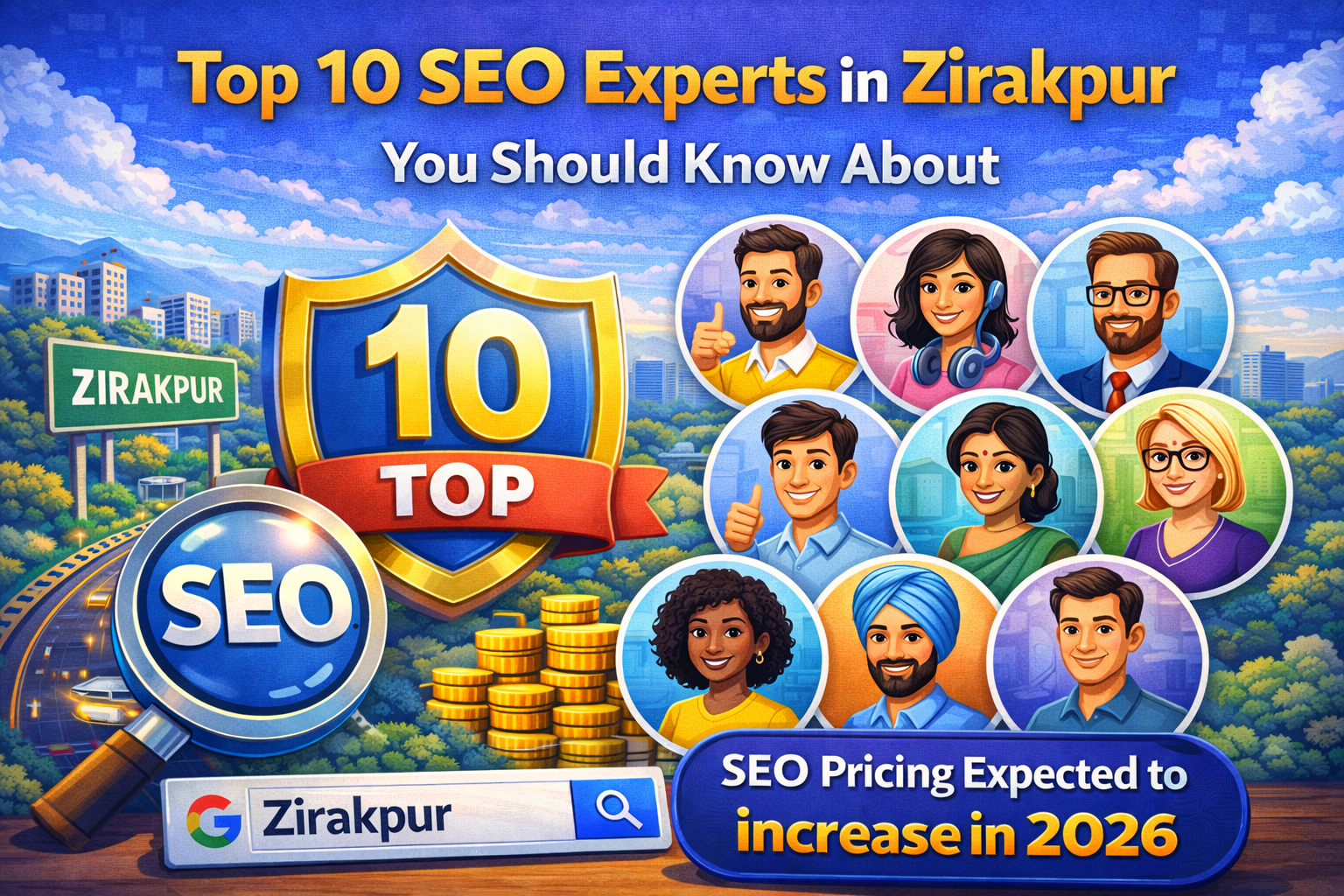 Top 10 SEO Experts in Zirakpur You Should Know About